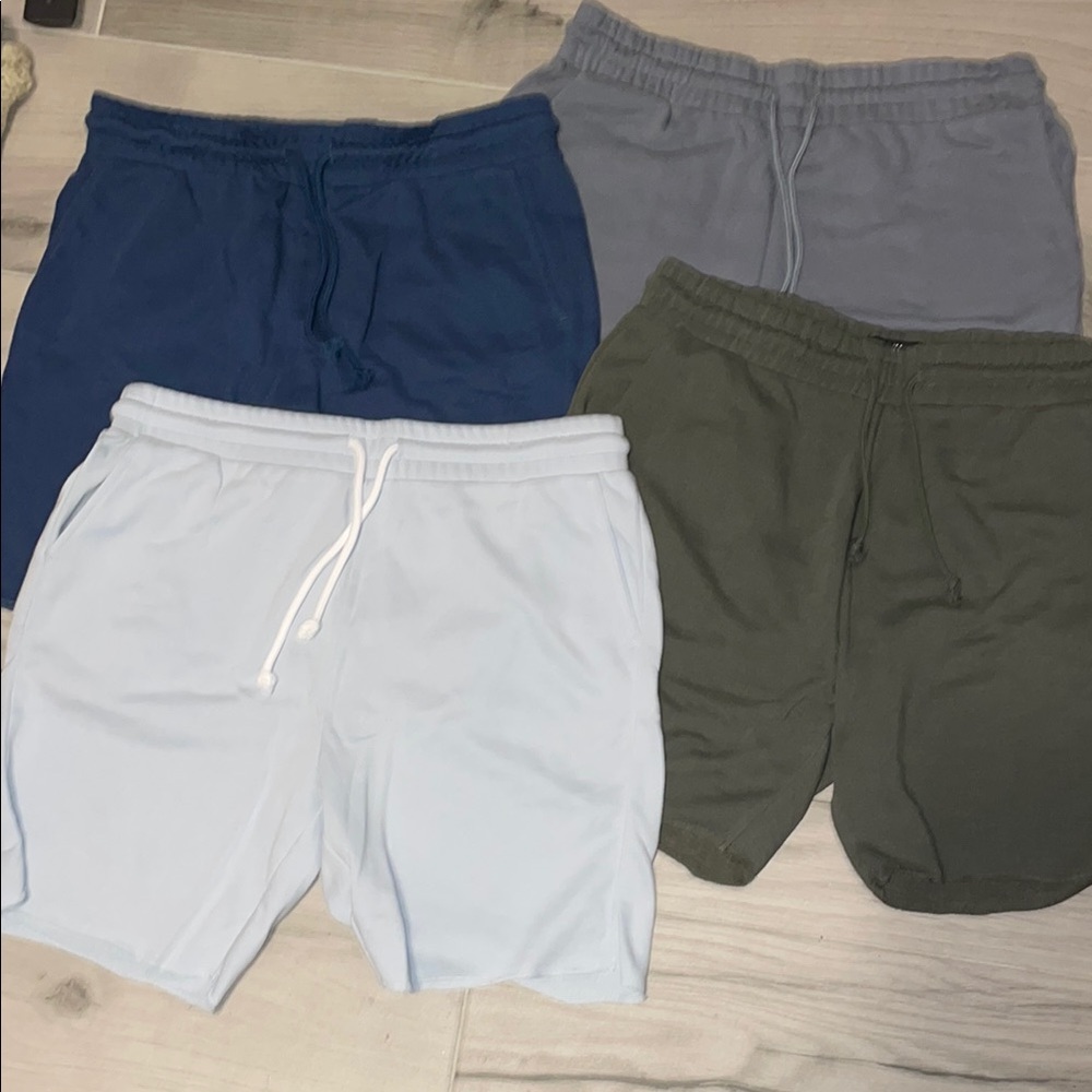 H&M Men's Casual Shorts - Blue, Gray, Light Blue, Green